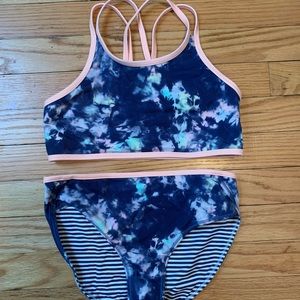 Athleta Girl reversible swimsuit